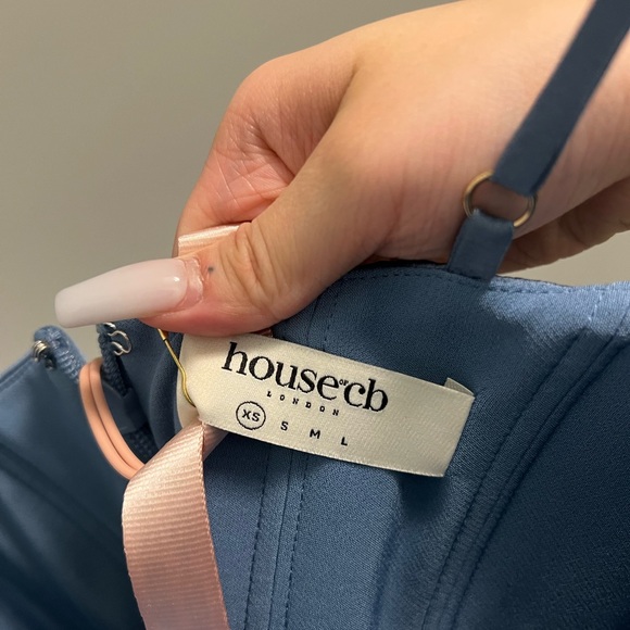 House of CB Myrna Blue Dress - Picture 5 of 8